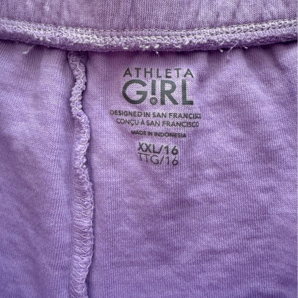 Athleta Girl Purple Athletic Shorts - Picture 4 of 5